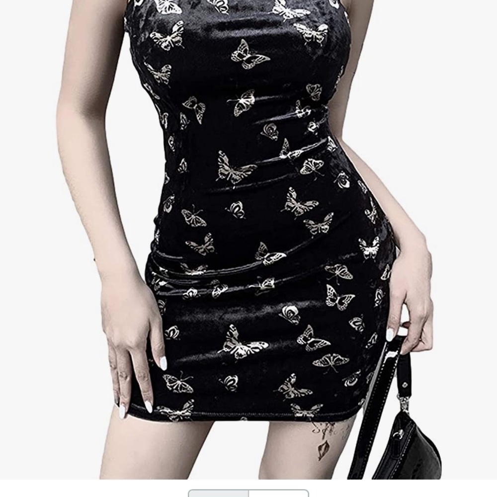 Velvet Butterfly dress